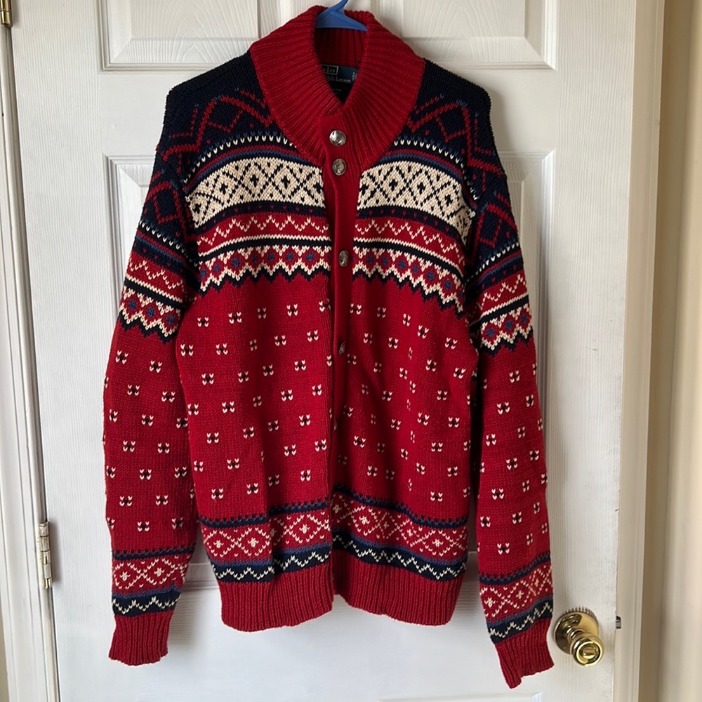 Men Polo Ralph Lauren Sweater • Worn once • L